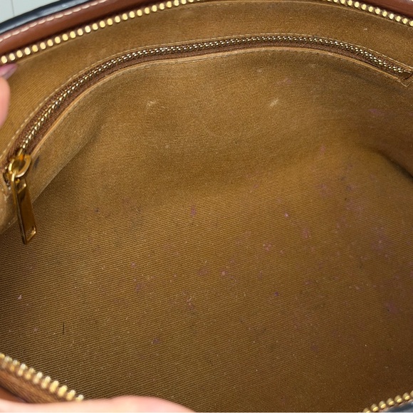 Celine Brown Triomphe Canvas Toiletry Pouch - Picture 10 of 16